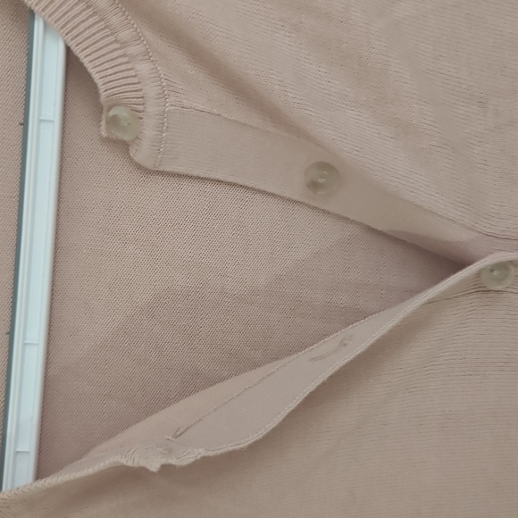 LOFT Button-Front Cardigan - Picture 3 of 4